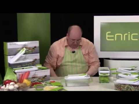 Product Video Enrico alles in 1 hakker mandoline en rasp - productvideo laten maken met presentator