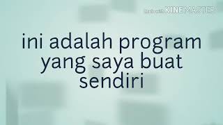 Program kasir cafe masakini menggunakan program VB6