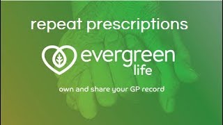 How to Order repeat prescriptions  with the Evergreen life web application screenshot 5