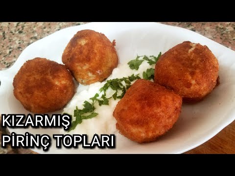 Video: Pirinç Topları (arancini)