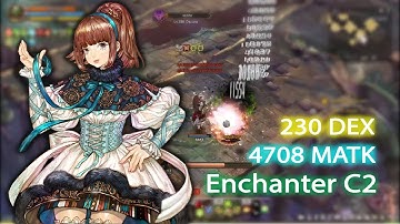 TOS - Enchanter 230 DEX Challenge Mode 3 Level Solo