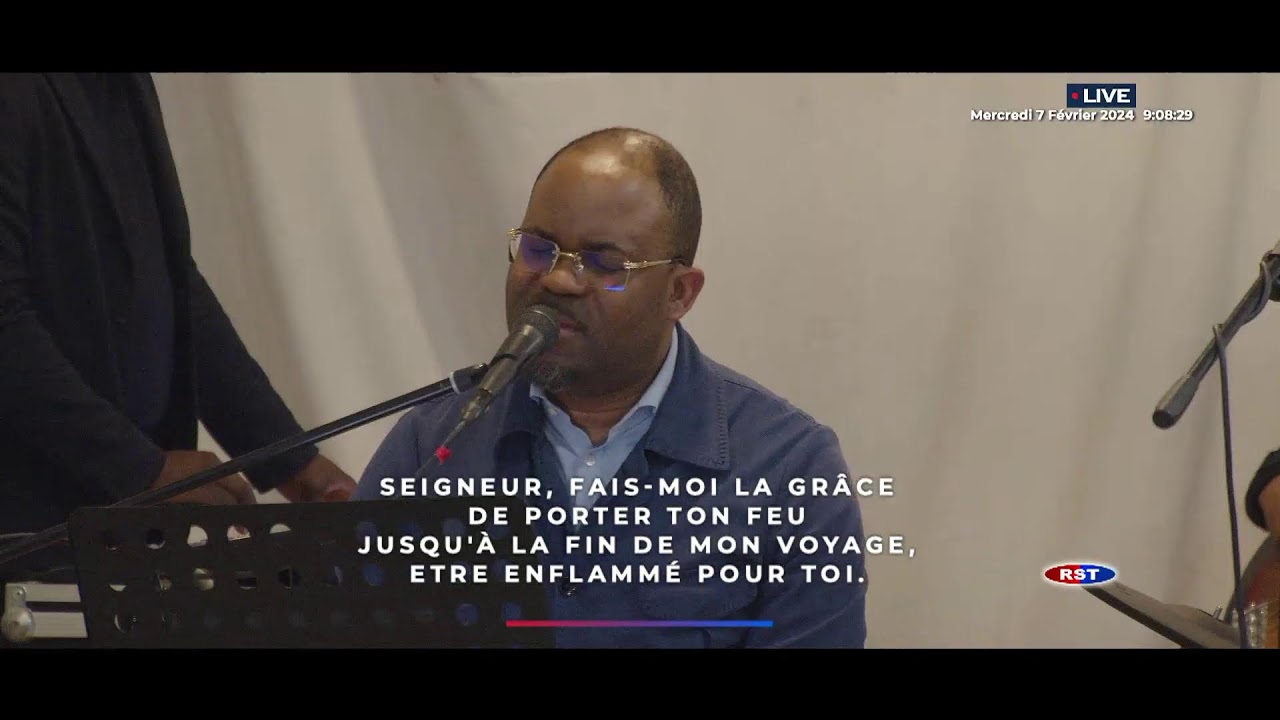 🇫🇷RST - RÉUNION DE PRIÈRE - L'AMOUR DE DIEU - Fr. Jules KAYEMBE - MER.07.02.2024