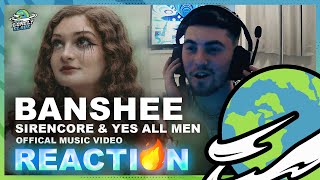 Lonely Globe | Banshee - SIRENCORE & YES ALL MEN Official Music Video | REACTION 🔥