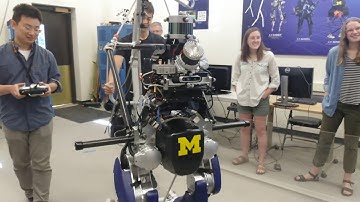 Cassie Biped Robot at the University of Michigan