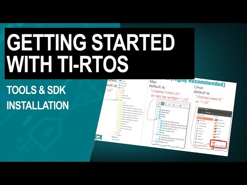 Getting Started with TI-RTOS: Chapter 1—tools/SDK installation