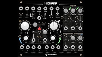 Mindphaser - Complex Oscillator - Audio + Vector Scope #1