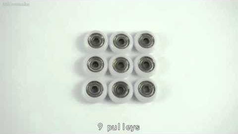 How To Assembly Delta Kossel 3D Printer[5] Assembly of pulley--Joren Tech Micromake