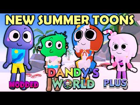 4 NEW SUMMER TOONS ARE HERE & ONE OF THEM CAN FLY | DANDY'S WORLD PLUS #dandysworld