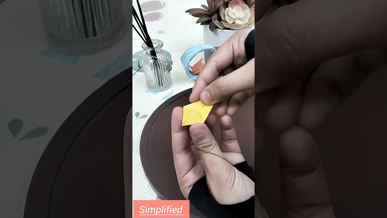 Easy 3D Paper Star ✨ Shorts Tutorial