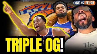 Knicks INSANE BEATDOWN of the Hawks, Kat and OG new dynamic duo?! | KNICKS REHAB ALLBALL TV