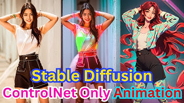 How To Use Stable Diffusion To Create Animation Only Using ControlNet