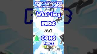 SMG4 Character and What They Pros and Cons Part 2 #shorts #smg4 #glitchproductions #edit