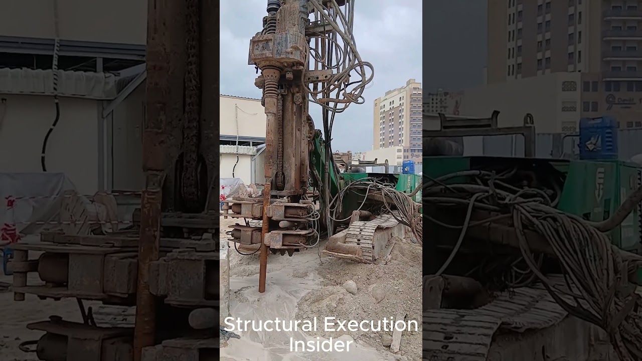 Drilling Deep Into Sandy Soil &mdash; Micropile Foundation in Action. #Micropile #MicropileDrilling