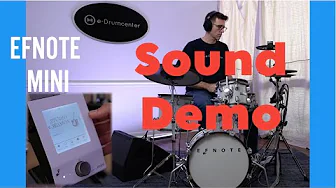 EFNOTE Mini Preset Sound Demo - All Playing