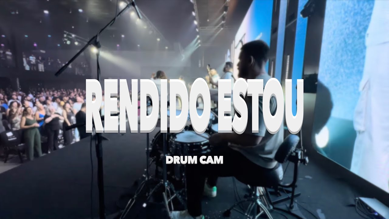 RENDIDO ESTOU | DRUMCAM @GetWorship 