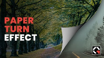 Paper Turn Effect in Photoshop | Photoshop Tutorial in Hindi