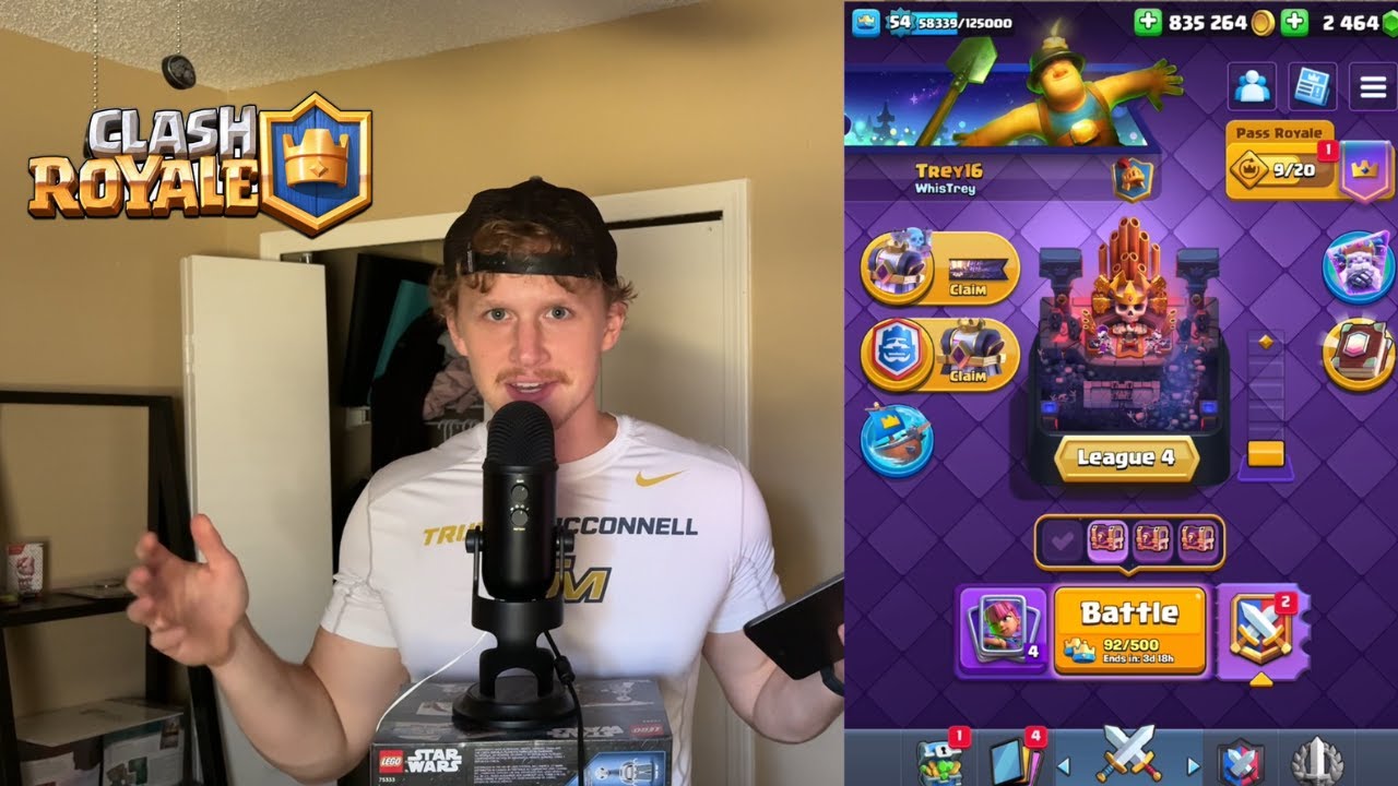 Clash Royale | Ranked Thursdays |  iPad tapping