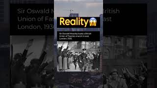 Oswald Mosley 😳 British Fascist March in London (1936) #Shorts #Facts