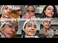 Weekly GLOWING Skin Routine | Facial like Glow at Home for all skin types🌷
