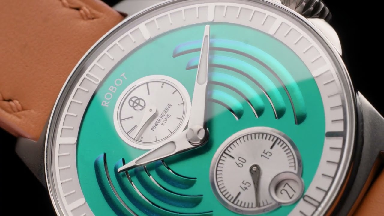 ROBOT Watch | Aerodynamic Titanium Green: Inspired by Automotive Heritage and Swiss Precision