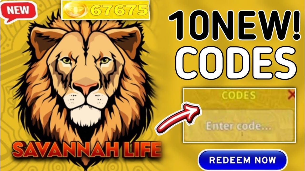 💥 SECRET!! CODES 💥 SAVANNAH LIFE CODES 2026 - SAVANNAH LIFE ROBLOX CODES 2026 