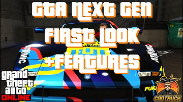 GTA Online Next Gen FIRST LOOK! New Content, Features, and Graphics on GTA Expanded and Enhanced PS5