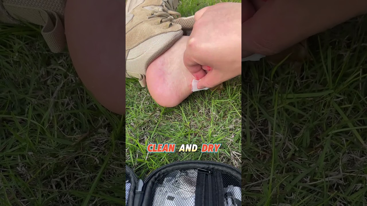 Try moleskin padding to prevent blisters on your feet!