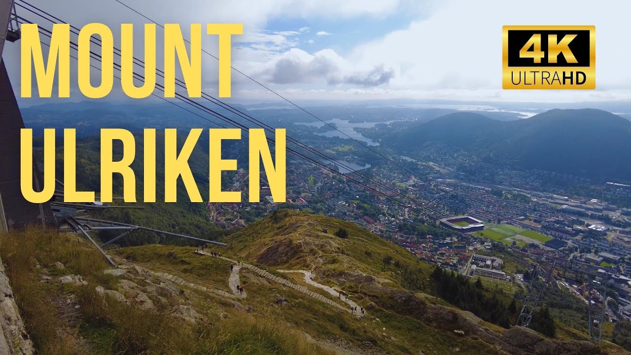 Norway Hike: Mount Ulriken (4K) 🇳🇴