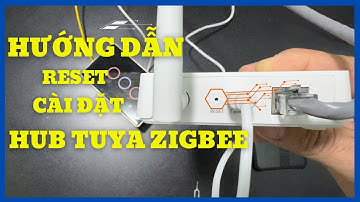 Hướng Dẫn Reset Cài Đặt Hub Tuya Zigbee Vào Trong App Smartlife