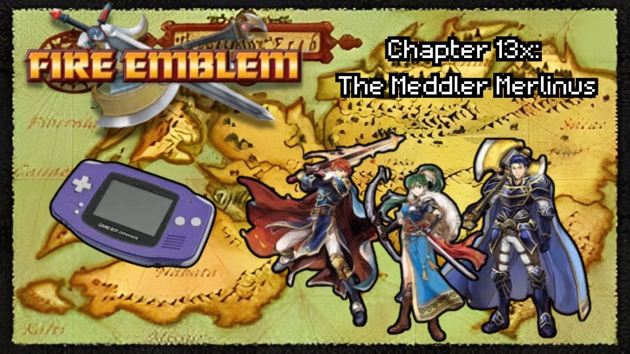 Fire Emblem: The Blazing Blade - (Chapter 13x: Eliwood) - The Peddler Merlinus (Game Boy Advance)