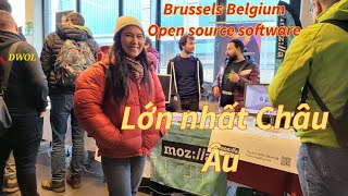 FOSDEM open source software 2023 Brussels Belgium screenshot 2