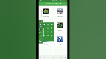Notebook for Golf Clash Demonstration Wind Assist Minimizing the wind assist tool Android