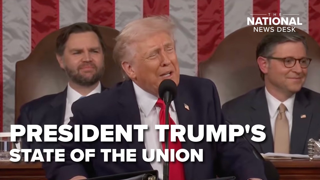 President Donald Trump delivers the State of the Union to Congress