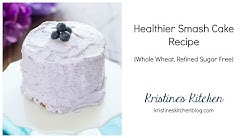 Healthier Birthday Smash Cake Recipe 