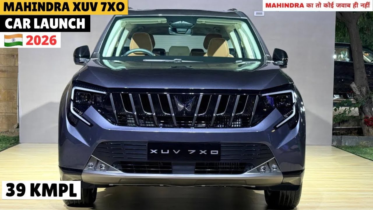 MAHINDRA FINALLY LAUNCH XUV 7XO SUV CAR IN INDIA 2026 | PRICE, REVIEW ...