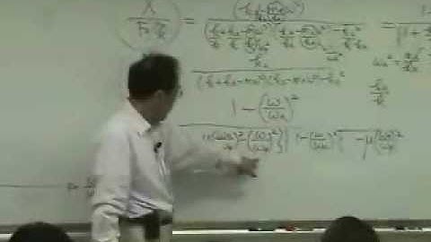 [Lecture 19-4: Further study_vibration absorber] Mechanical Vibration Prof. Yang Hann Kim at KAIST