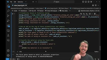 30a Coding a Naive Bayes classifier by hand