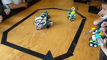Mindstorm vs WeDo 2 0 Sumo - EPIC BATTLE!