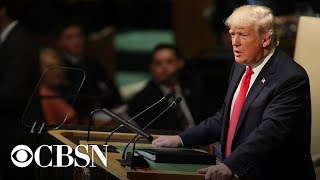 Watch live: President Trump addresses United Nations General Assembly