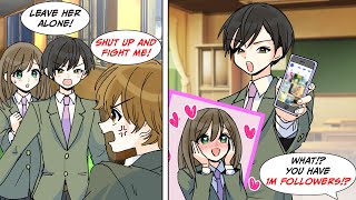 [Manga Dub] Some Kid In Class Challenged Me To See Who Has More Followers And... [Romcom]