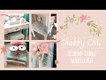 Shabby Chic Makeover | Paint Furniture | Recover Cushion | Decoupage Drawer | Mattress Spring Craft