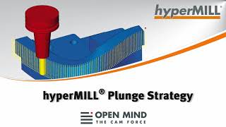hyperMILL® Plunge strategy | Base Plate | AMTOOLS