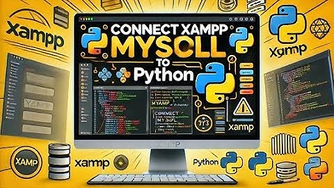 How to Connect XAMPP MySQL Database with Python| Create Database