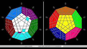 Basic Gigaminx edge-wing 2-2 swap