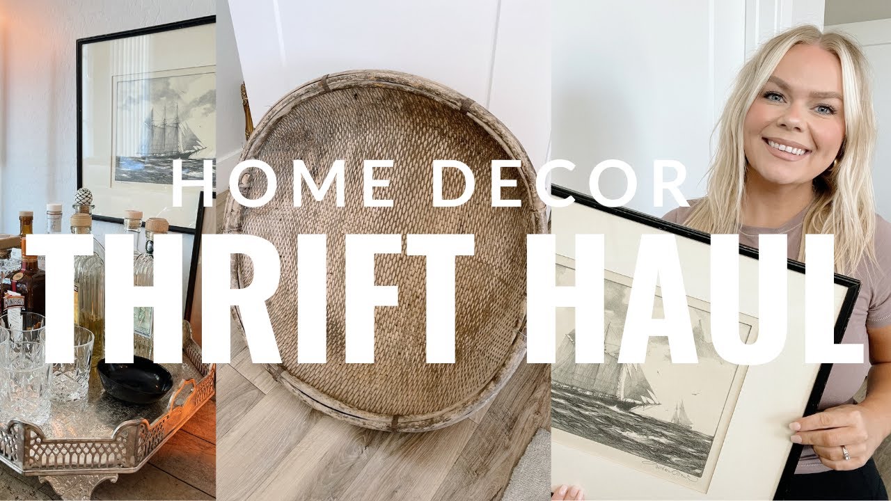 THRIFT HAUL | BUDGET HOME DECOR | HOME DECOR HAUL 2022 | HOME DECOR ON A BUDGET | BRANDY JACKSON