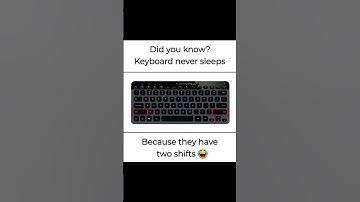 Why Keyboards Never Sleep! 😂 | Funny Tech Fact