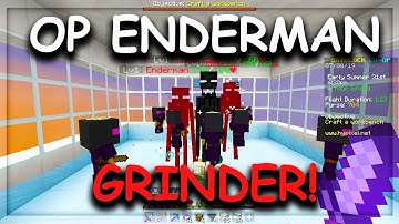 How to get Aspect of the End in LESS than a DAY!? OP Automatic Enderman Grinder I Hypixel Skyblock
