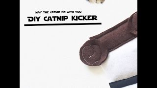 May the Catnip be with You! DIY Catnip Kicker
For Movie Challenge Monday blog hop, we created craft projects inspired by the Star Wars Movie Franchise. To see more projects, find the blog hop link up at: http://myscrapbookevolution.com/may-the-catnip-be-with-you-diy-catnip-kicker/ May the Catnip be with You! DIY Catnip Kicker