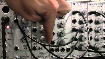 Doepfer A140 ADSR Envelope Generator Part Four- White Noise Patch