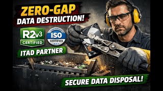 Zero-Gap Data Destruction Explained | R2v3 & ISO-Certified ITAD Strategy for Enterprises